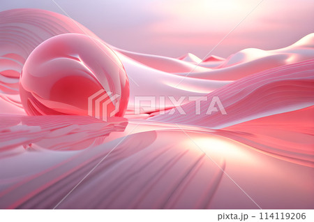 modern abstract 3d sphere Background wallpaper 114119206