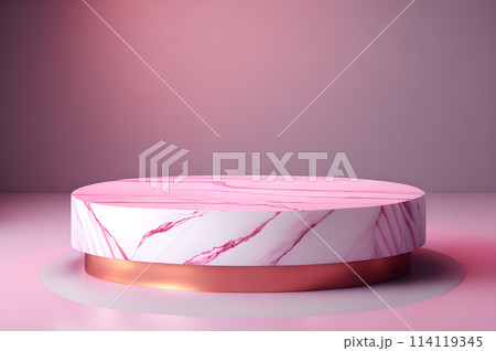 3d podium display for product presentation Background wallpaper 114119345