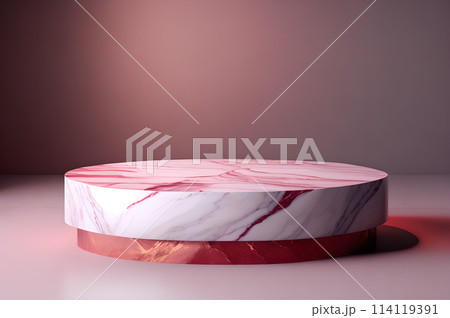 3d podium display for product presentation Background wallpaper 114119391