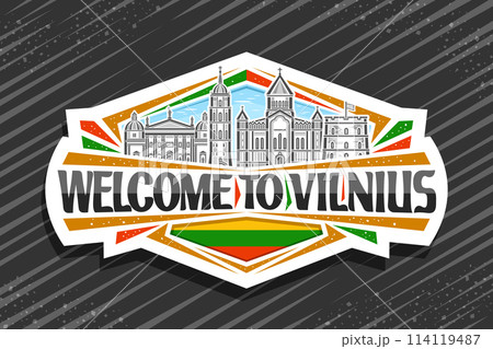 Vector logo for Vilnius 114119487