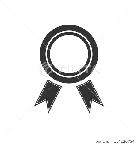 Award icon flat 114120754
