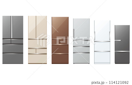 冷蔵庫　電化製品　生活家電　バリエーション 114121092