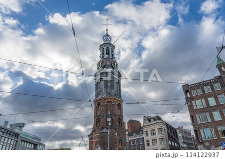オランダ　アムステルダム　ムント塔 114122937