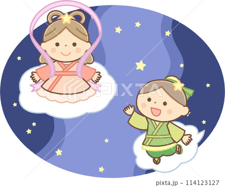 織姫と彦星と天の川 114123127