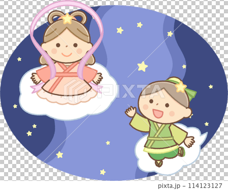 織姫と彦星と天の川 114123127