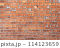 Red brick wall texture 114123659