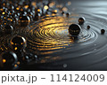 AI Generated Luminous Spheres as Conceptual Data Nodes for Wallpaper 114124009