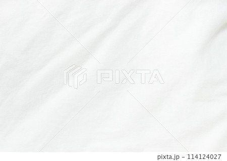 white bedding sheet texture background. 114124027