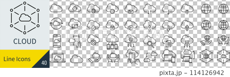 向量雲圖示集 114126942