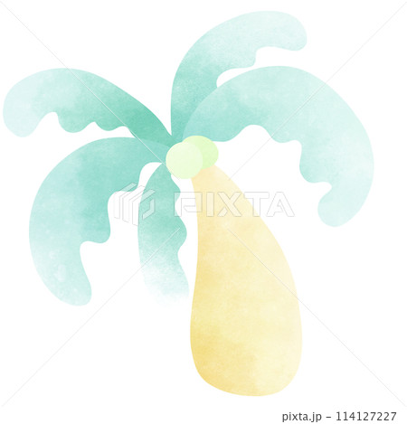 Coconut, tree, beach and summer 114127227
