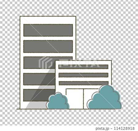 総合病院の建物イラスト素材 ビルのイラスト 総合病院の建物イラスト素材 ビルのイラスト 114128918