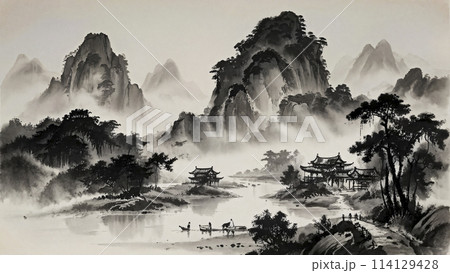 山脈 山岳 ヒルズ 114129428