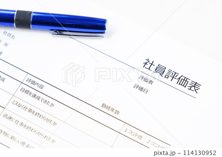 人員配置や昇進・昇給などで使用する「社員評価表」を書く 人員配置や昇進・昇給などで使用する「社員評価表」を書く 114130952