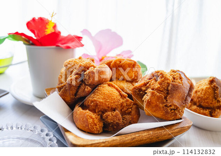 沖縄の揚げ菓子 サーターアンダーギー 沖縄の揚げ菓子 サーターアンダーギー 114132832