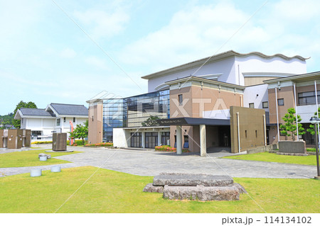 岐阜県関ケ原町、関ケ原ふれあいセンター役場の風景 岐阜県関ケ原町、関ケ原ふれあいセンター役場の風景 114134102