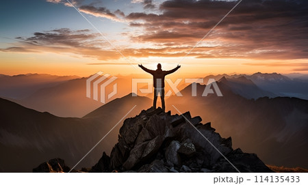 Enjoying the view from the top Enjoying the view from the top 114135433