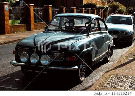 イギリス ロンドン クラシックカー 114136214