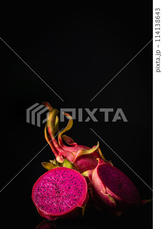 Dragon fruit or pitaya Dragon fruit or pitaya 114138643