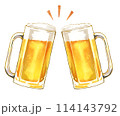 生ビールで乾杯 114143792