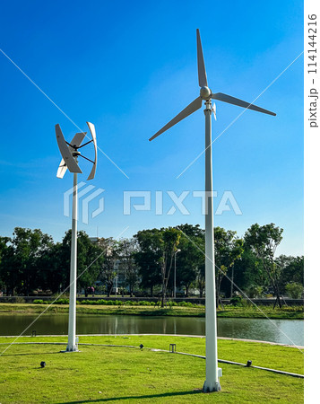 Wind turbines generators 114144216