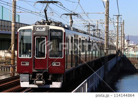 ［HK］阪急神戸本線8000系電車（普通列車：大阪梅田⇔新開地） 114144864
