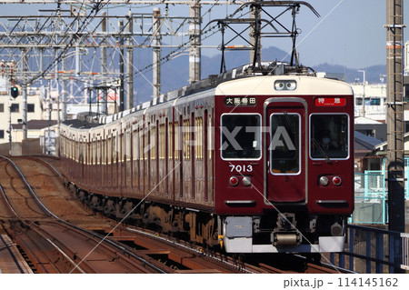 ［HK］阪急神戸本線7000系電車（特急：大阪梅田⇔新開地） 114145162
