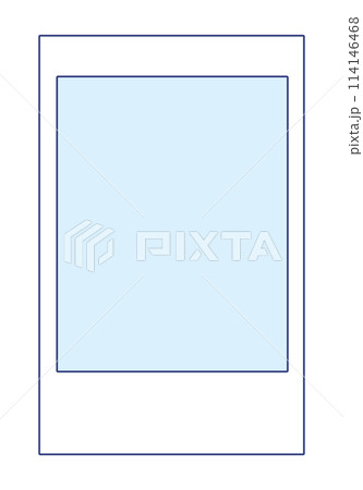 チェキ、インスタントフィルムのフレーム 114146468