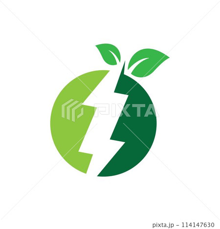 Eco energy logo images 114147630