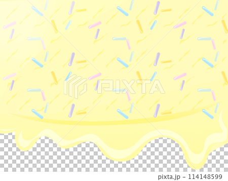 Background of vanilla ice cream with chocolate 114148599