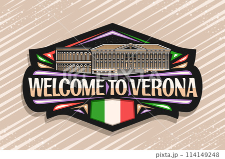 Vector logo for Verona Vector logo for Verona 114149248