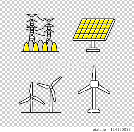 Electricity Energy Solar Power Generation Set 114150058