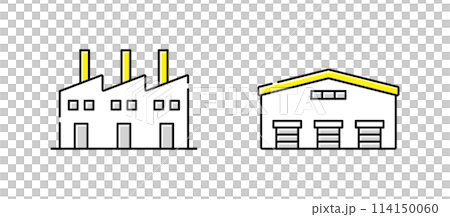 Factory industry icon Factory industry icon 114150060