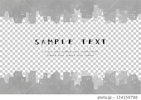 Night cityscape analog style frame set 114150798