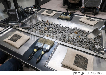 福井県勝山市の化石の発掘体験施設 114151868