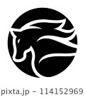 Horse logo images illustration 114152969