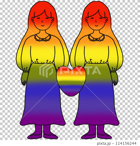 LGBTQ people black outliackground rainbow colors isolated,Concept of homosexual 114156244