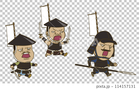 圖：日本戰國時代的足輕 114157131