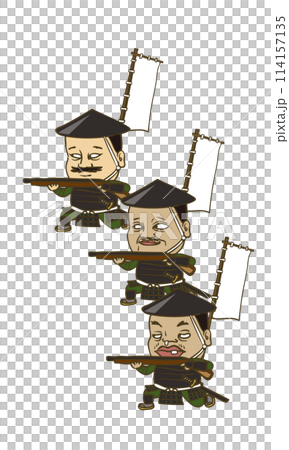 Illustration: Japanese riflemen from the Sengoku period Illustration: Japanese riflemen from the Sengoku period 114157135