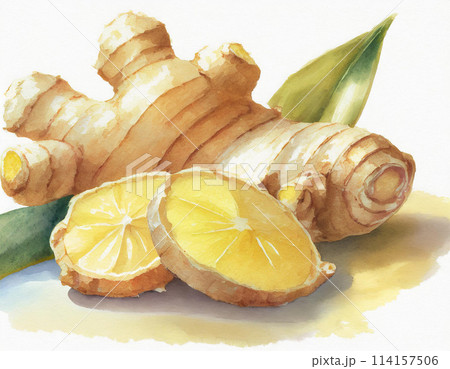 生姜のイラスト 114157506