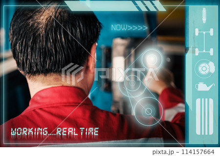 Car auto mobile service 114157664