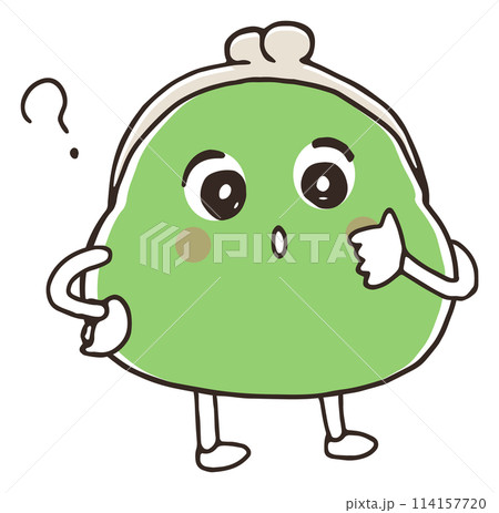 財布 お金のキャラクター 114157720