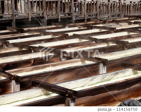 草津温泉 湯畑 群馬県 草津温泉 湯畑 群馬県 114158750