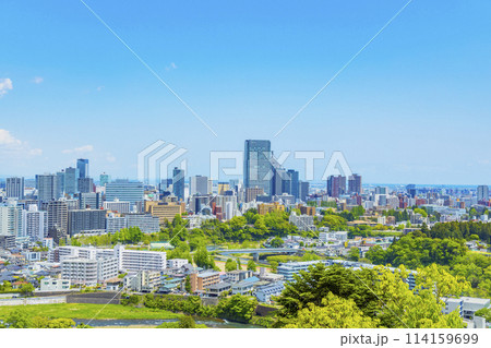 青葉城址と伊達政宗騎馬像 114159699