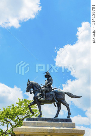 青葉城址と伊達政宗騎馬像 114159701