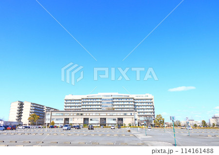 愛知県名古屋市、中部労災病院の風景 愛知県名古屋市、中部労災病院の風景 114161488