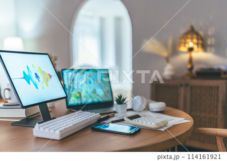 丸テーブルのある暮らし 114161921