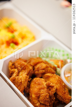 ケチャップライスとから揚げ(チキン弁当) ケチャップライスとから揚げ(チキン弁当) 114162513