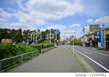 辻堂海浜公園前の駐車場入り口 辻堂海浜公園前の駐車場入り口 114163662