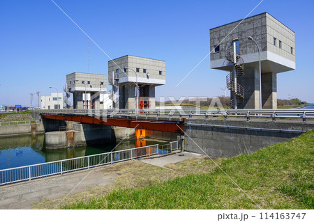 石狩放水路水門 114163747