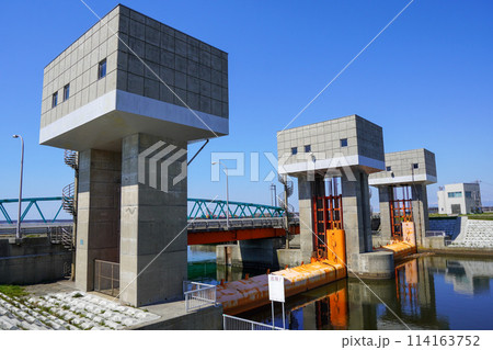 石狩放水路水門 114163752